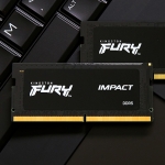 Kingston Fury Impact KF548S38IBK2-32 32GB (16GB x2) DDR5 4800MT/s Non ECC SODIMM