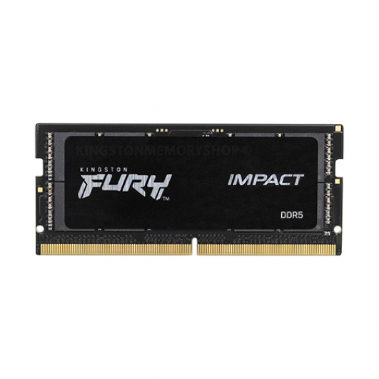 Kingston FURY Impact Black KF548S38IB-16 16GB DDR5 4800MT/s Memory, SODIMM