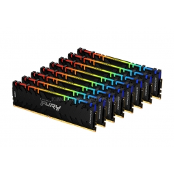 Kingston FURY Renegade RGB KF432C16RBAK8/256 256GB (32GB x8) DDR4 3200MT/s Black DIMM