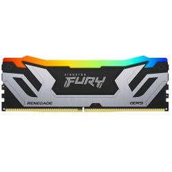 24GB Kingston FURY Renegade RGB KF588CU42RSA-24 DDR5 8800MT/s Memory CUDIMM - Silver/Black