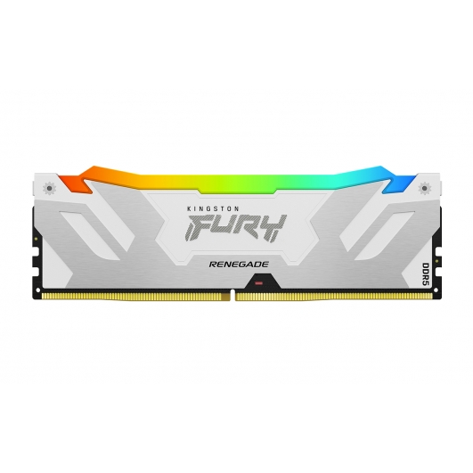 Kingston FURY Renegade RGB KF580C38RWA-16 16GB DDR5 8000MT/s Silver/White DIMM [XMP]