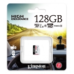 Kingston 128GB High Endurance Micro SD (SDXC) Card U1 A1, 95MB/s R, 45MB/s W