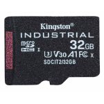 32GB Kingston Industrial Micro SD (SDHC) Memory Card - U3, V30, A1, 100MB/s R, 80MB/s W