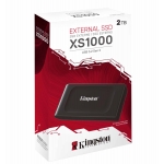 2TB (2000GB) Kingston XS1000 External Portable SSD - USB 3.2 Gen 2, 1050MB/s R