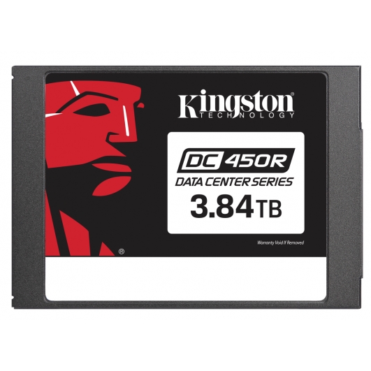 Kingston 3.84TB (3840GB) DC450R SSD 2.5 Inch 7mm, SATA 3.0 (6Gb/s), 3D TLC, 560MB/s R, 525MB/s W
