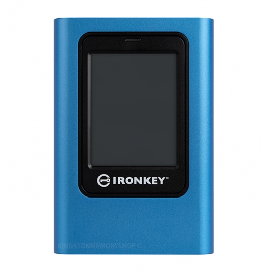 Kingston Ironkey Vault Privacy 80 3.84TB (3840GB) External Portable SSD, USB 3.2, Gen1 , Type-C, XTS-AES, Encrypted, Touch Screen, FIPS 197