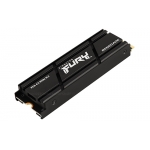 Kingston 500GB Fury Renegade SSD M.2 (2280), NVMe, PCIe 4.0, Gen 4x4, Heatsink, 7300MB/s R, 3900MB/s W