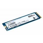 960GB Kingston DC2000B M.2 NVMe SSD with Heatsink - 2280mm, PCIe Gen4 x4, 7000MB/s R, 1300MB/s W
