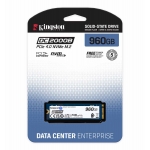 960GB Kingston DC2000B M.2 NVMe SSD with Heatsink - 2280mm, PCIe Gen4 x4, 7000MB/s R, 1300MB/s W