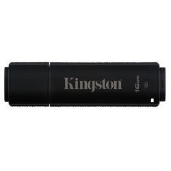 Kingston 16GB DT4000G2 Encrypted Flash Drive USB 3.0, 165MB/s