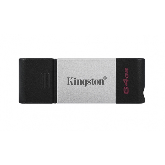 Kingston 64GB DataTraveler DT80 Type-C Flash Drive USB 3.2, Gen1, 200MB/s