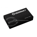 Kingston Ironkey 64GB D500S Encrypted Type-A Flash Drive USB 3.2, Gen1, FIPS 140-3*, 260MB/s R, 190MB/s W