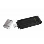 128GB Kingston DataTraveler DT70 USB Flash Drive - USB 3.2, Gen1, Type-C, 80MB/s R