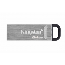 64GB Kingston DataTraveler Kyson USB Flash Drive - USB 3.2, Gen1, Type-A, 200MB/s R