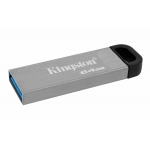 64GB Kingston DataTraveler Kyson USB Flash Drive - USB 3.2, Gen1, Type-A, 200MB/s R