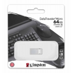 128GB Kingston DataTraveler Micro USB Flash Drive - USB 3.2, Gen1, Type-A, 200MB/s R
