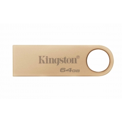 64GB Kingston DataTraveler SE9 G3 USB Flash Drive - USB 3.2, Gen1, Type-A, 220MB/s R
