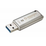 64GB Kingston Ironkey Locker+ 50 USB Flash Drive - USB 3.2, Gen1, Type-A, 145MB/s R, W