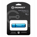 16GB Kingston Ironkey Vault Privacy 50C USB Flash Drive - USB 3.2, Gen1, Type-C, 250MB/s R, 180MB/s W