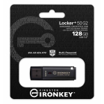 32GB Kingston Locker+ 50 [G2] USB Flash Drive - USB 3.2, Gen2, Type-A, 145MB/s R