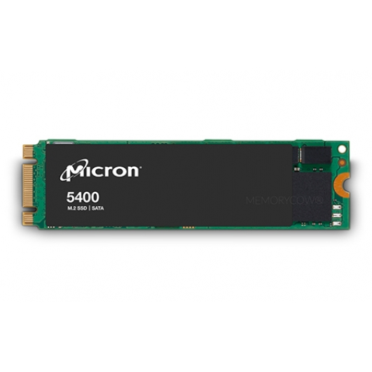 Micron 480GB 5400 PRO SSD M.2 (2280), SATA 3.0 (6Gb/s), Non-SED, 540MB/s R, 520MB/s W