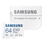 Samsung 64GB Evo Plus Micro SD Card - U1, A1, Up To 130MB/s