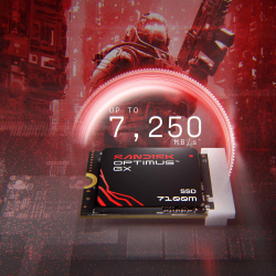 2TB (2000GB) SanDisk Optimus GX7100M M.2 NVMe SSD - [2230], Gen 4.0 x4, 7250MB/s R, 6900MB/s W