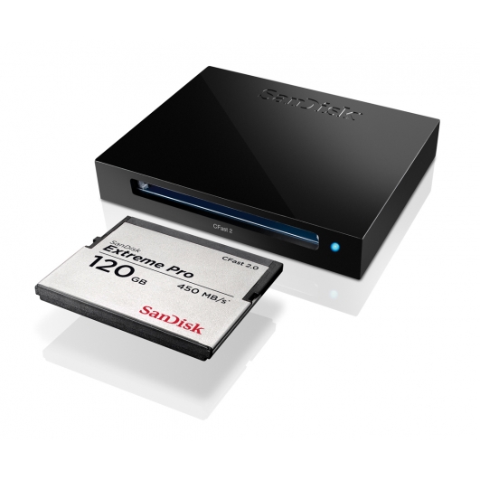 SanDisk Extreme Pro CFast 2.0 Memory Card Reader Writer