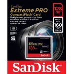 SanDisk 128GB Extreme Pro Compact Flash (CF) Card 160MB/s R, 150MB/s W
