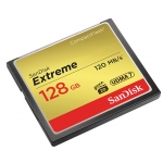 SanDisk 128GB Extreme Compact Flash (CF) Card 120MB/s R, 85MB/s W