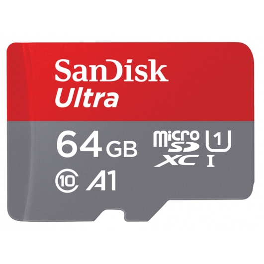 SanDisk 64GB Ultra Micro SD (SDXC) Card - Refurbished/Open Box