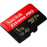 SanDisk 1TB (1000GB) Extreme Pro Micro SD (SDXC) Card U3, V30, A2, 200MB/s R, 140MB/s W