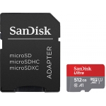 SanDisk 512GB Ultra Micro SD Card - U1, A1, Up To 150MB/s