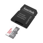 SanDisk 64GB Ultra Micro SD Card, Inc Adapter - U1, Up To 100MB/s