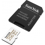 SanDisk 256GB MAX ENDURANCE Micro SD (SDXC) Card U3, V30, 100MB/s R, 40MB/s W
