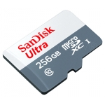 SanDisk 256GB Ultra Micro SD Card - U1, Up To 100MB/s