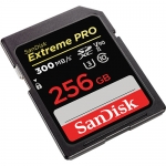 SanDisk 256GB Extreme Pro SD Card - U3, V30, Up To 300MB/s