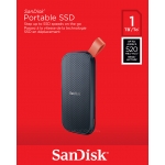 SanDisk 1TB (1000GB) Portable SSD USB 3.2, Gen2, Type-C/A, 520MB/s R