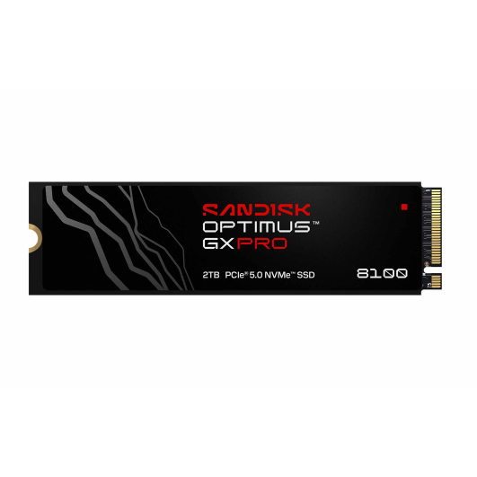 2TB (2000GB) SanDisk Optimus GXPRO 8100 M.2 NVMe SSD - [2280], Gen 5.0 x4, 14900MB/s R, 14000MB/s W