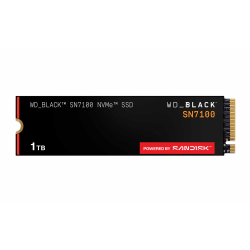 1TB (1000GB) WD Black SN7100 M.2 NVMe SSD - 2280mm, PCIe Gen4 x4, 7250MB/s R, 6900MB/s W