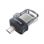SanDisk 64GB Ultra Dual Type-A/Micro USB Flash Drive USB 3.0, OTG, 150MB/s