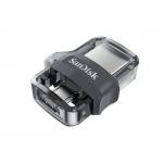 SanDisk 32GB Ultra Dual Type-A/Micro USB Flash Drive USB 3.0, OTG, 150MB/s