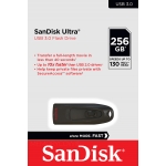 SanDisk 256GB Ultra Flash Drive USB 3.0, 130MB/s
