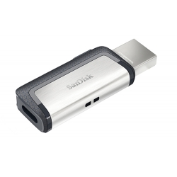 SanDisk 128GB Ultra Dual Type-C/Type-A Flash Drive USB 3.1, 150MB/s