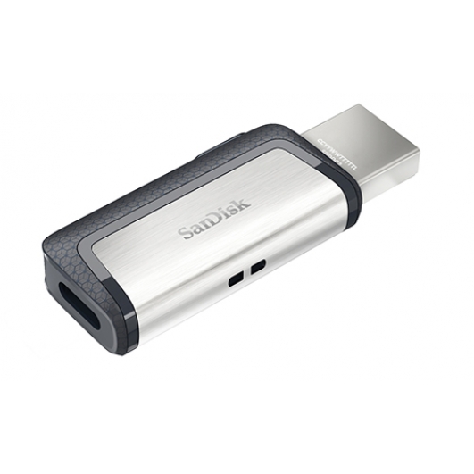 SanDisk 64GB Ultra Dual Type-C/Type-A Flash Drive USB 3.1, 150MB/s