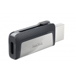 SanDisk 128GB Ultra Dual Type-C/Type-A Flash Drive USB 3.1, 150MB/s