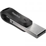 SanDisk 256GB iXpand Go Type-A/Lightning Flash Drive USB 3.0 For iPhone/iPad