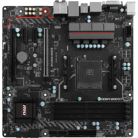 MSI B350M MORTAR